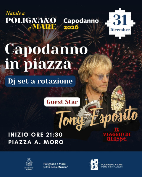 Capodanno in piazza con Tony Esposito