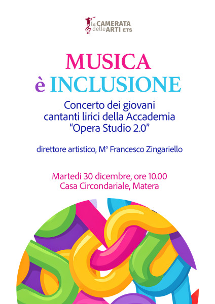Musica è Inclusione: la Camerata delle Arti live concert