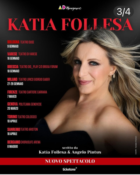 Katia Follesa live con il suo nuovo tour