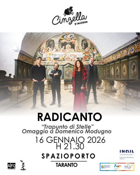 RADICANTO "Trapunto di stelle  Omaggio a Domenico Modugno