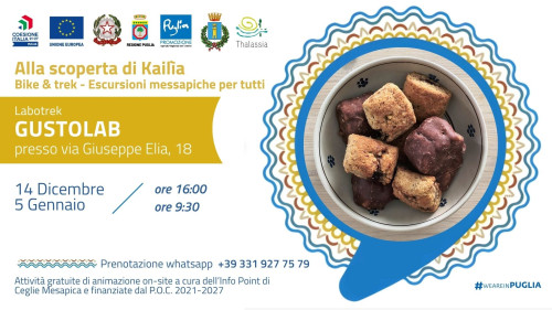 GUSTOLAB  LA TRADIZIONE DEL BISCOTTO CEGLIESE