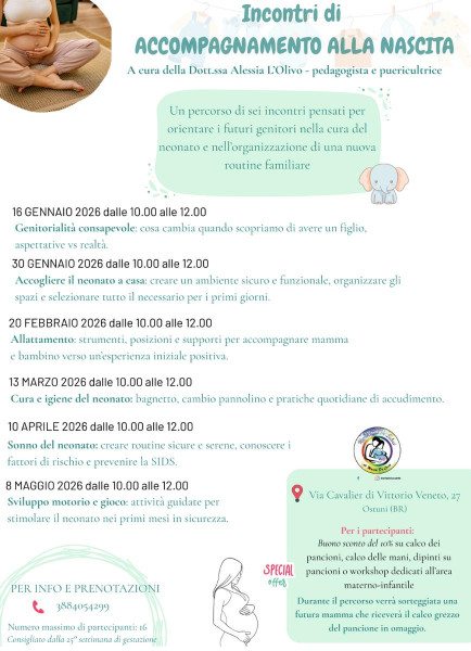 Incontri di accompagnamento alla nascita