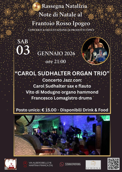 Carol Sudhalter Organ Trio
