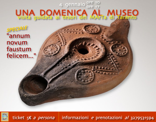 Una Domenica al Museo: il MArTa di Taranto! 4 gen 2026