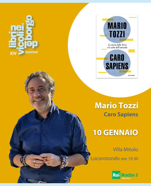 Mario Tozzi presenta "Caro Sapiens"