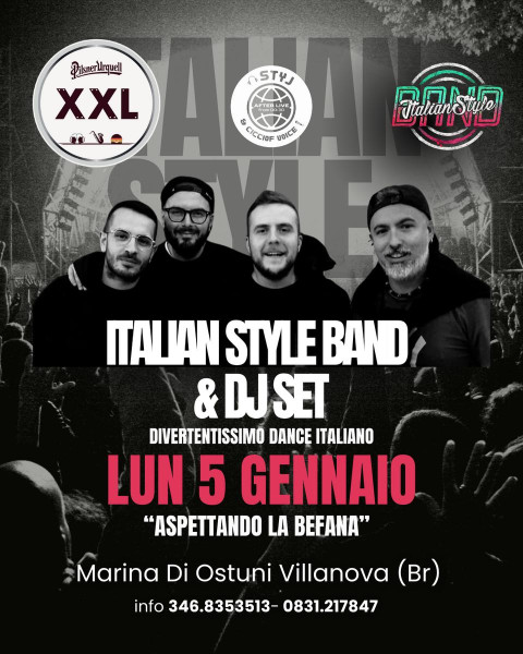 Lunedì 5 Gennaio  Live & DJ Night