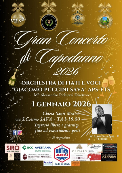 Gran Concerto di Capodanno 2026 VII ed.