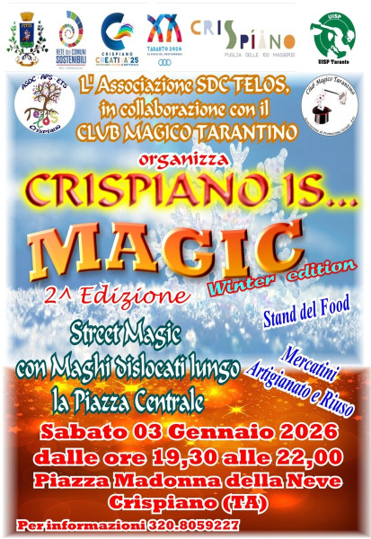"CRISPIANO IS...MAGIC - 2' Edizione"