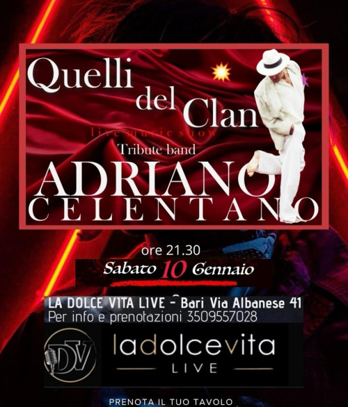 Gran concerto Celentano by QUELLI del CLAN CELENTANO Tributo