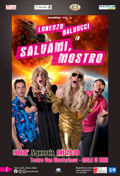 "Salvami, Mostro" - spettacolo comico