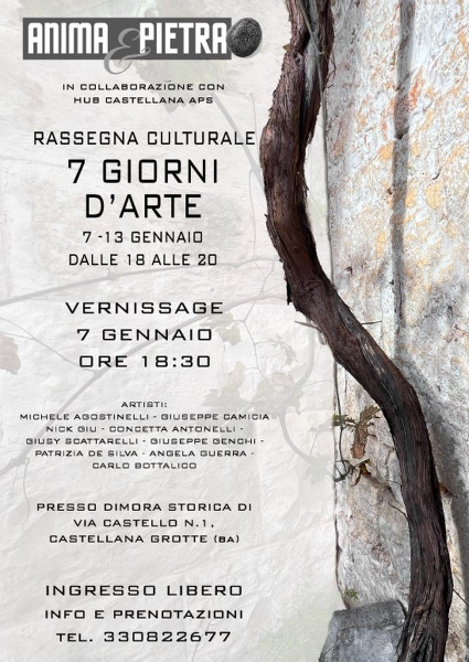 rassegna culturale Anima&Pietra