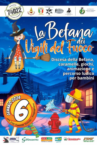 La Befana dei Vigili del Fuoco