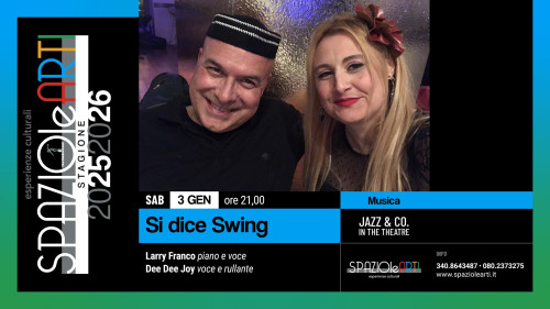 Larry Franco & Dee Dee Joy  "Si dice Swing"