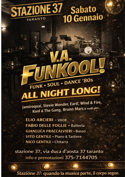 V.A. FUNKOOL!  Funk  Soul  Dance ’80s