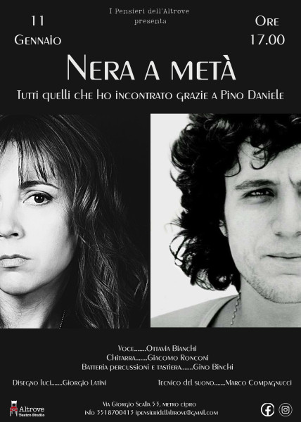 NERA A METÀ — Ottavia Bianchi