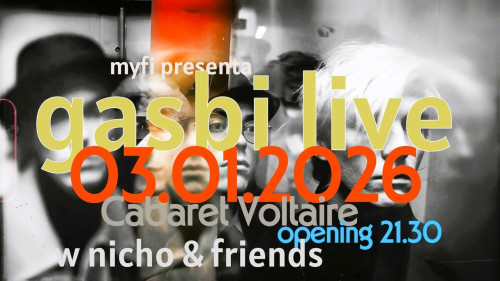 GASBI Live | Cabaret Voltaire 1916