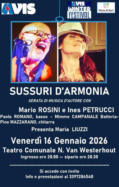SUSSURRI D'ARMONIA con Mario Rosini ed Ines Petrucci