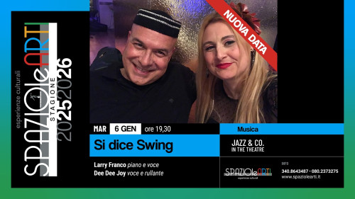 Larry Franco & Dee Dee Joy  "Si dice Swing"