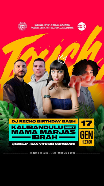 Touch Di Road con Special Guest Mama Marjas