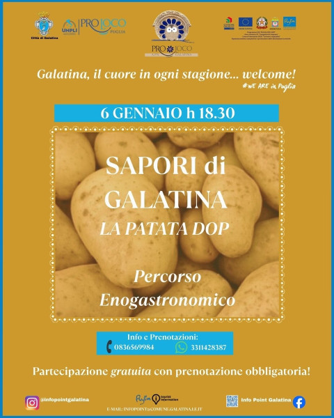 Sapori di Galatina - La patata DOP
