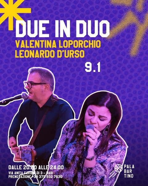 Benvenuto 2026...Due in Duo Live