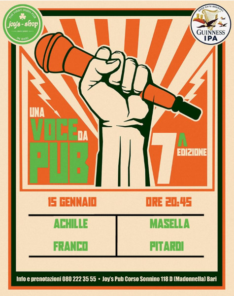 Una Voce da Pub VII ed.- 1^ serata