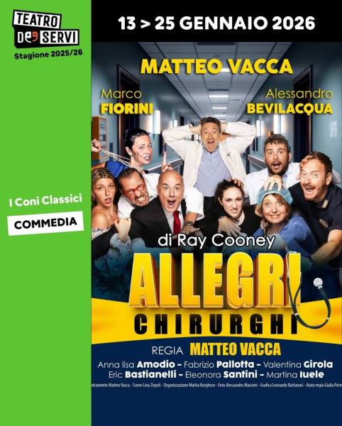 GLI ALLEGRI CHIRURGHI di Ray Cooney