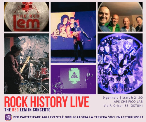 Live rock: The Red Lem in concerto .