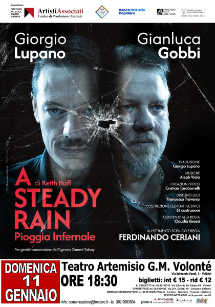 A Steady Rain - Pioggia Infernale con Giorgio Lupano e Gianluca Gobbi