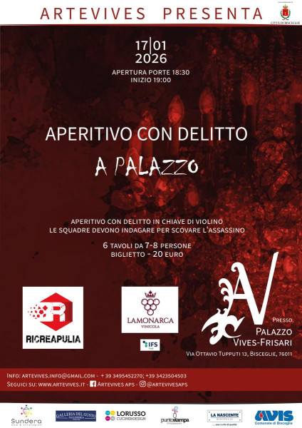 Aperitivo con delitto a Palazzo