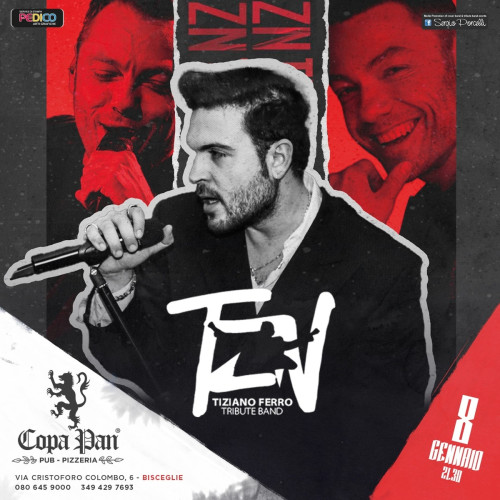 Tiziano Ferro tribute band live a Bisceglie