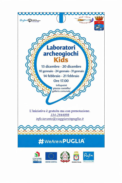 Laboratori archeologici kids