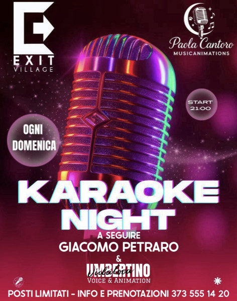 Karaoke e dj-set animation