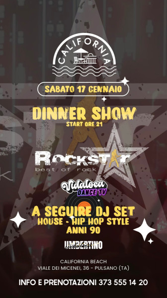 Rock Star live e dj-set