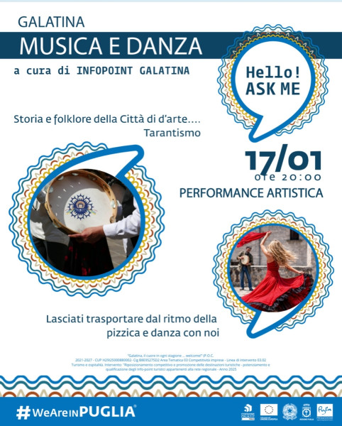 Galatina in musica e danza - Performance artistica di pizzica