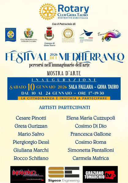 Festival del Mediterraneo 2026: celebrazione di arte, musica e cultura