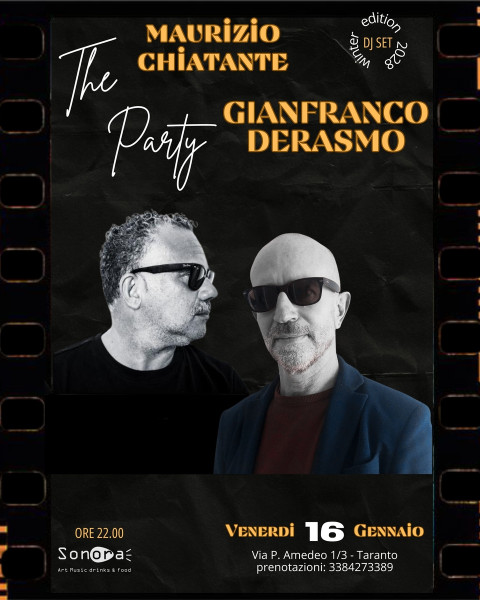 The Party: Chiatante & Derasmo dj set