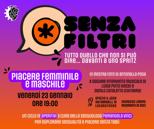 Senza Filtri. Tutto quello che non si può dire... davanti a uno spritz