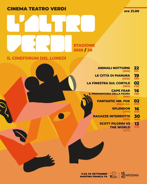 Cineforum L'altro Verdi - Le Città di Pianura