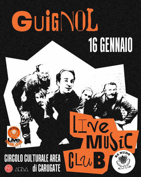 Il concerto della storica band milanese  GUIGNOL