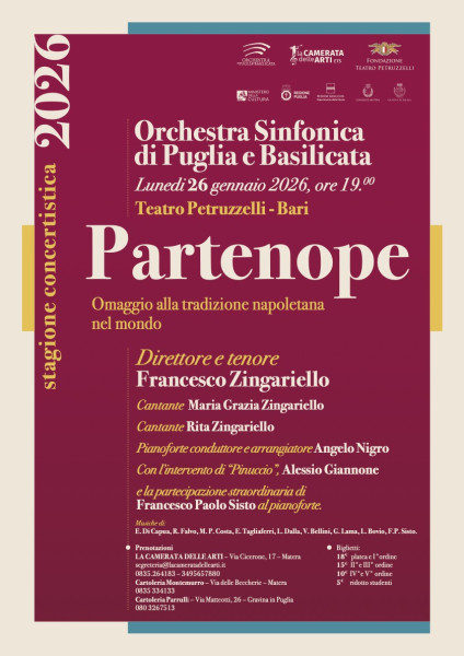 Partenope - Omaggio alla tradizione napoletana nel mondo
