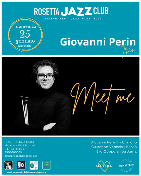 Giovanni Perin trio "Meet Me"