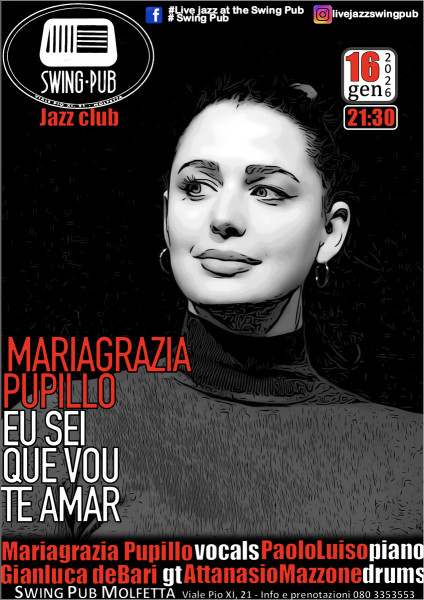 Live jazz - Mariagrazia Pupillo - Eu Sei Que veu te amar