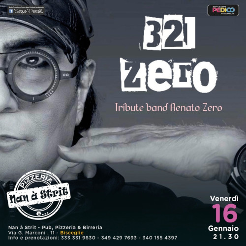 321 Zero - Tibute band Renato Zero live a Bisceglie