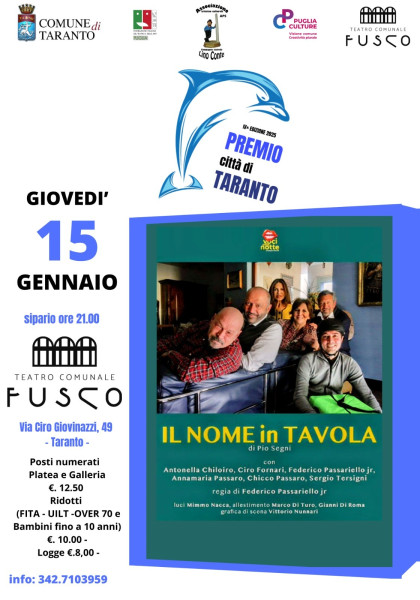 Il nome in tavola - Compagnia 'Voci nella notte'