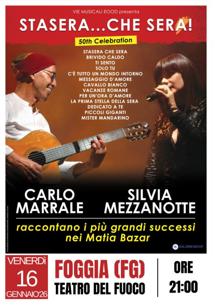 STASERA CHE SERA 50TH con Carlo Marrale e Silvia Mezzanotte