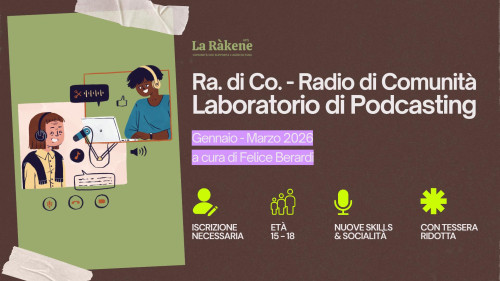 Ra. di Co. - Laboratorio di Podcasting per ragazze/i