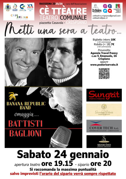 Omaggio a Battisti e Baglioni