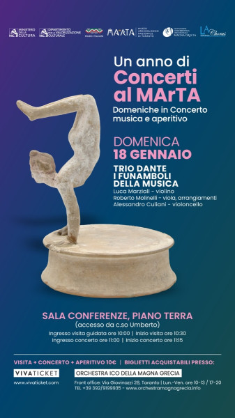 TRIO DANTE - Un anno di concerti al MArTA