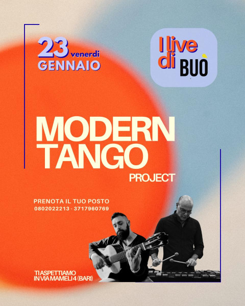I live di Buò: Modern Tango Project